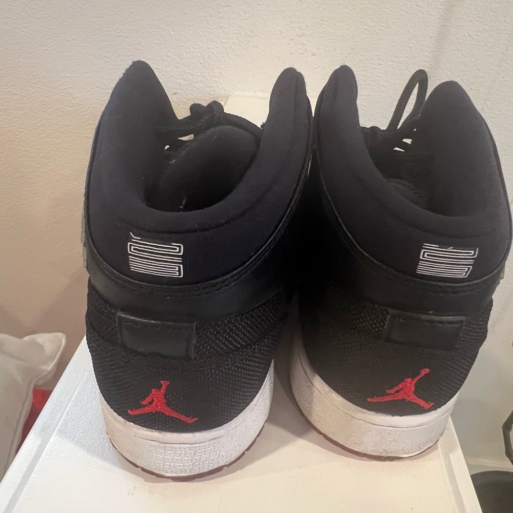 Jordan Black and White High-Tops - Picture 2 of 5